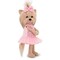Wise Elk Dressed Up Stuffed Animal Lucky Doggy - Roses Mix